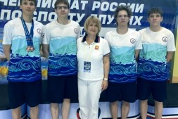 Успешное выступление на Чемпионате России по плаванию (спорт глухих)